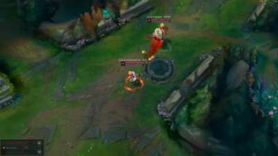 I took Canon on mid lane, Ezreal started to spam pings on me. So I told him: "ping me one more time And I am going to kill you." He pinged me again, so he got what He fuc#ing deserved. Never mess with bards