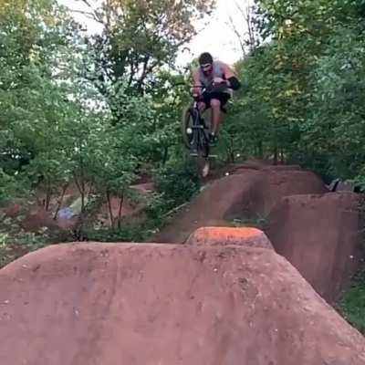 HMRB while I do a trick called a skull crusher, which didn&rsquo;t get its name by accident