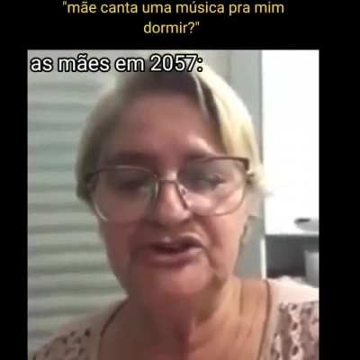 minha m&atilde;e ai 