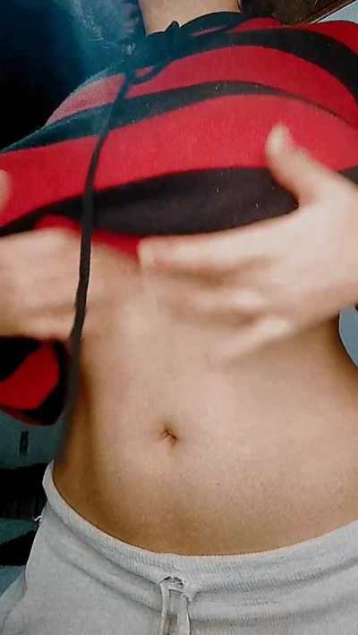 [F20] flashing my pierced nipples