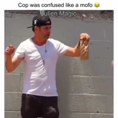 Swedish guy fools a cop