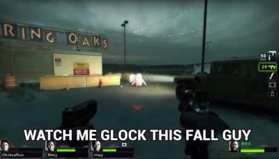 Shooting Fall Guys brings bad karma