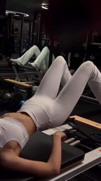 Workout TikTok post