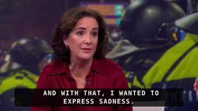 Amsterdam Mayor Femke Halsema regrets using the term 'pogrom' for recent violence in Amsterdam, telling Nieuwsuur that politicians "hijacked" the word for "propaganda." Halsema also stated that she wasn't aware of Maccabi Tel Aviv fans' history of racism.