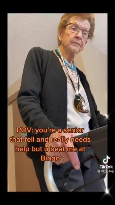 This grandma...I love her