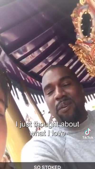 Kanye the man 🥺