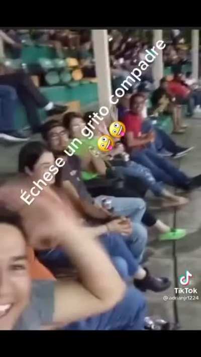 He really went for it though