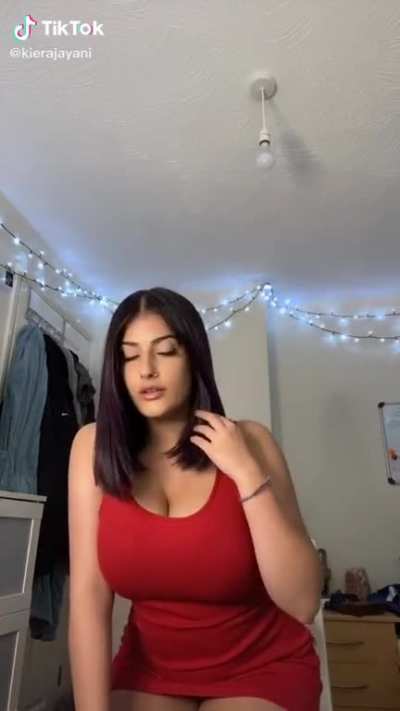 Red dress
