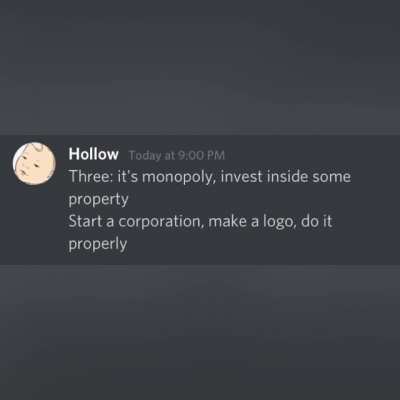 Money game pt.2 but it&rsquo;s a discord conversation