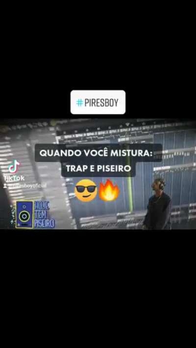 Behold, the "trap" and the "piseiro" meet 🤡🔥