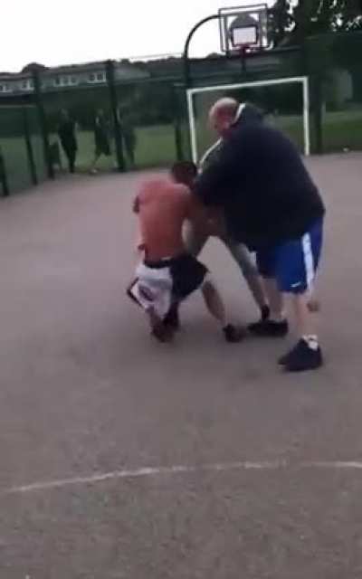 Nasty head kick