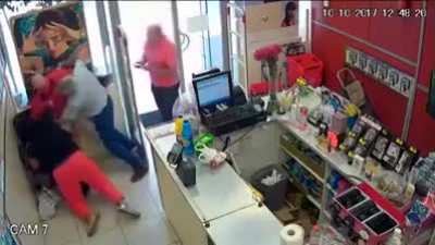 WCGW if I try to rob this shop?