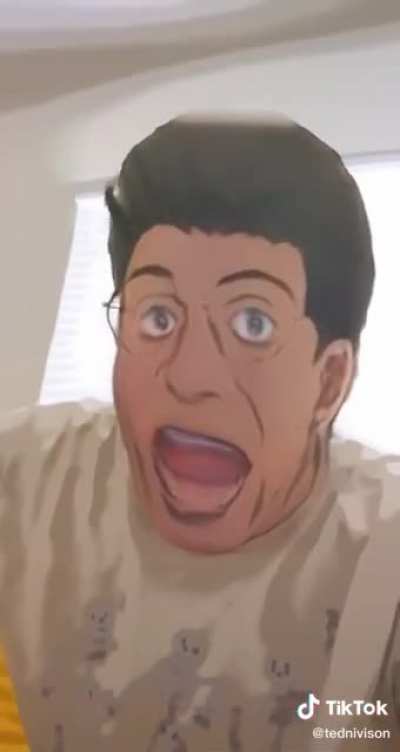 Turning from an old man into a baby child in just a moments notice