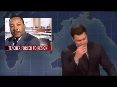 SNL Weekend Update: They write jokes for each other to read but don't see them until live on air