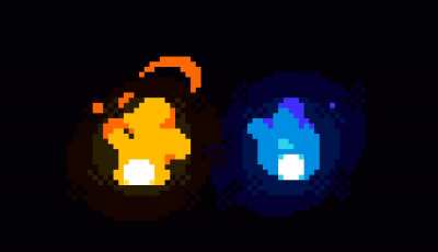 Some flame animations