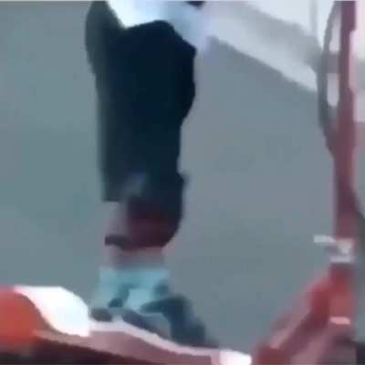 Mike&rsquo;s injury caught on camera