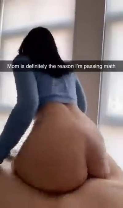 Mom is a very good teacher