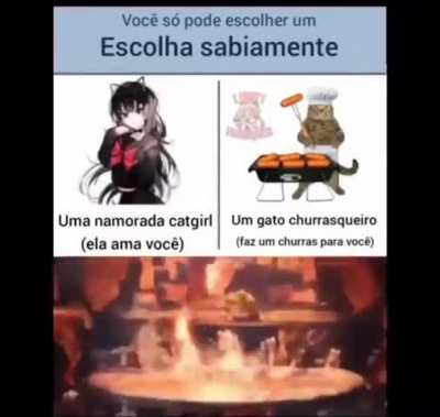 gatinhos churrasqueiro
