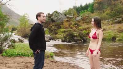 Talulah Riley (Westworld) - amazing bikini body