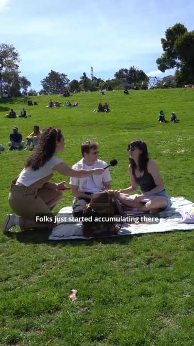 Asking questions to SF locals