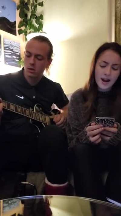 Just me and my GF casually jamming