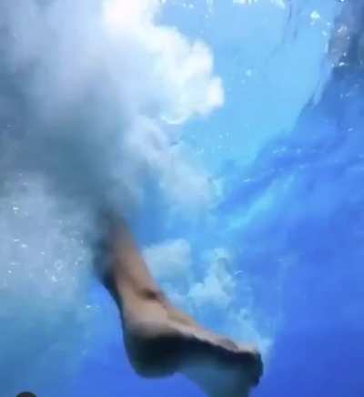 Crazy blue water (off coast of Sardinia)