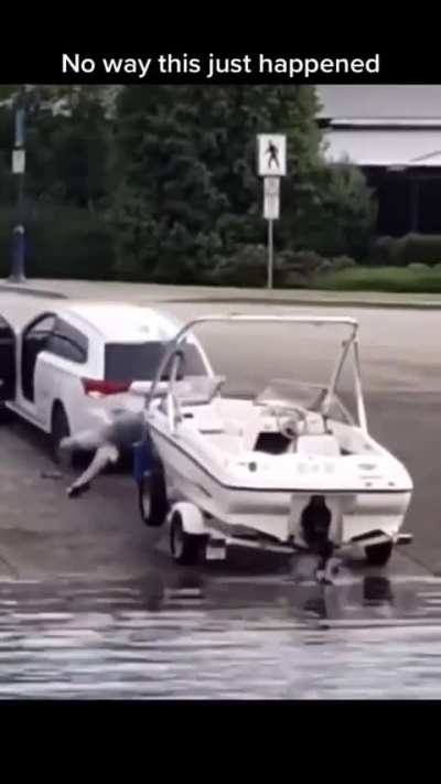 To launch a boat 