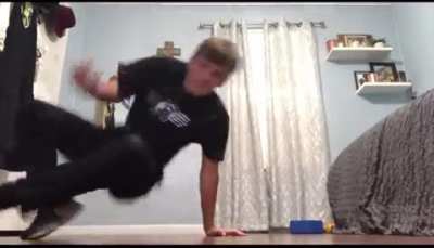 Been breakdancing for a bit now, tomorrow is my first day as a mascot at my school, what y&rsquo;all think?