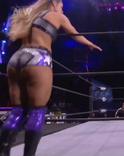On the ring apron