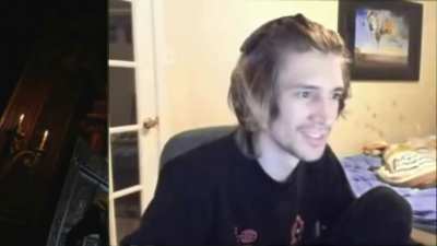 xQc Meeting Tall Lady in RE Village