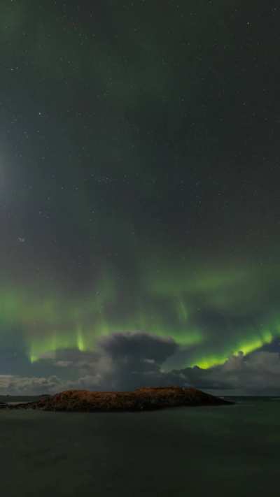🔥Coronal mass ejection above northern Norway [OC]