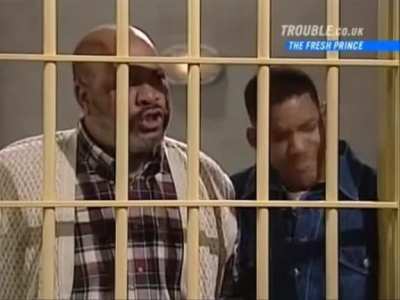 Will Smith's facial expressions in this scene in Fresh Prince of Bel-Air