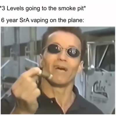 “Why’s this plane smell like strawberries?”