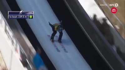 Ski jump 252 meters