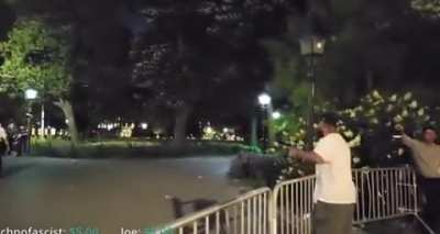 Man repeatedly calls NYPD officer a "Ch*nk"