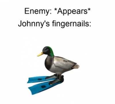 Fingernails go brrrrrr