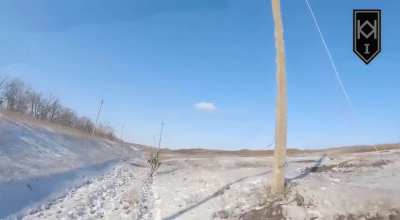Footage of 1st mechanized brigade attacking russian positions probably somewhere near bakhmut