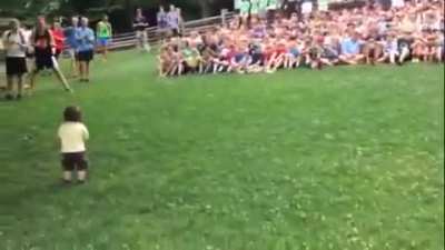 15 month old controls 500 boys at Camp Rockmond