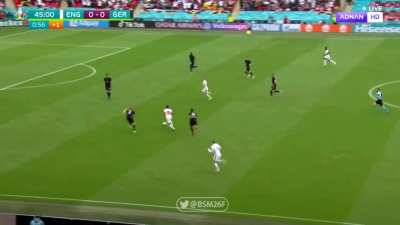Kane missed chance vs Germany 45'