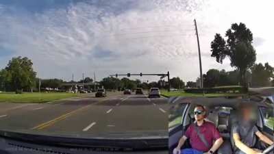I wonder if he used the breaks on time