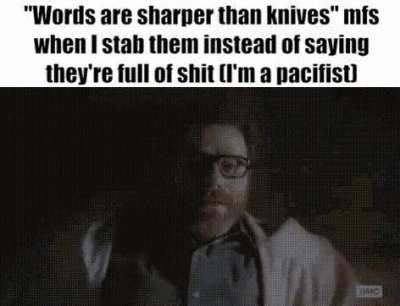 Not so tough now are we