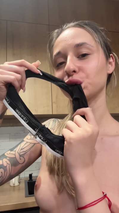 Do you want to taste my panties?