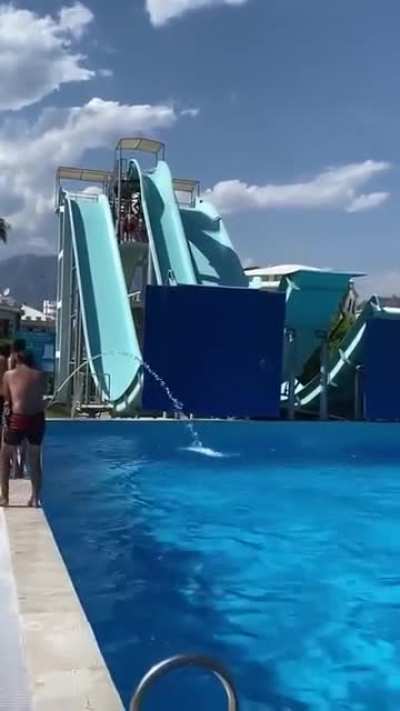 Water slides are great fun