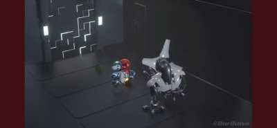 Metroid breakdancing. (By @boriluwa)