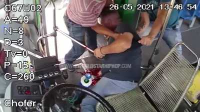 Man Attacks a Bus Driver Leaving Him Knocked Out and Bloody