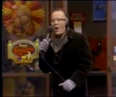 A 1978 promotional stunt for Thanksgiving ends in comedic (and almost Hindenburgian) disaster. From "WKRP in Cincinnati", considered by many to be the series' most iconic moment.