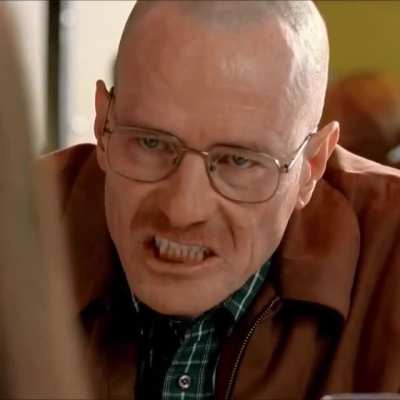 Walter White in Breaking Bad Saying &lsquo;Fuck You&rsquo;