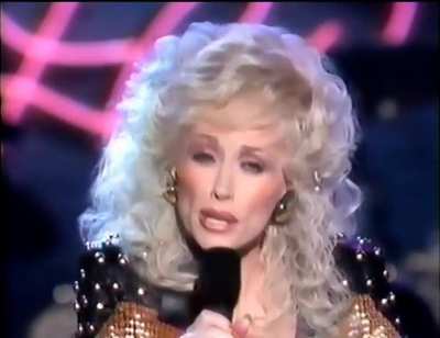 Dolly Parton singing "Jolene" at the Grand Ole Opry in 1988