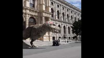 The Most Realistic T-Rex animation. by G&uuml;nter Nikodim