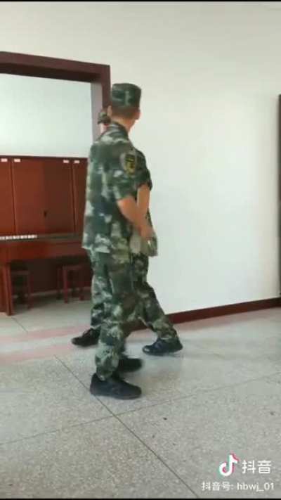 "Roll up your sleeves and work hard!" - our comrades in the PLA